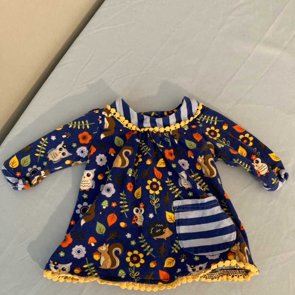 Good lad woodland print dress